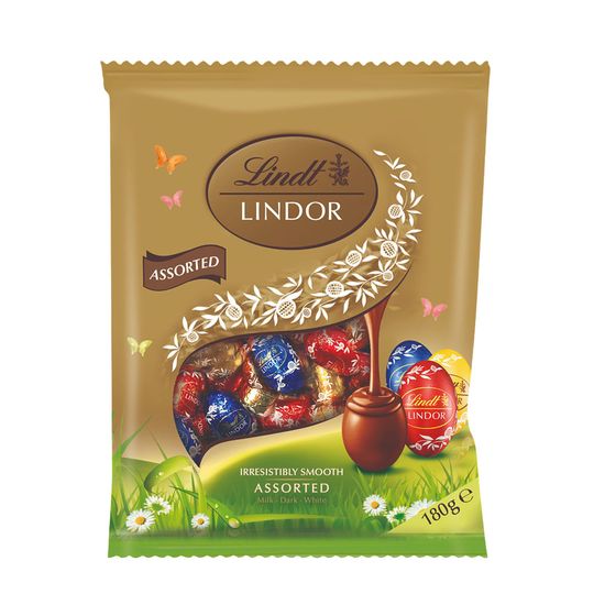 Mini Ovinhos LINDOR Sortidos 180g